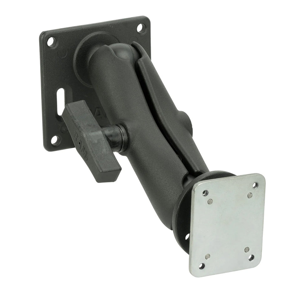 RAM Mount Universal Backing Plate Mount w75x75mm VESA Plate RAM1012461225B2U