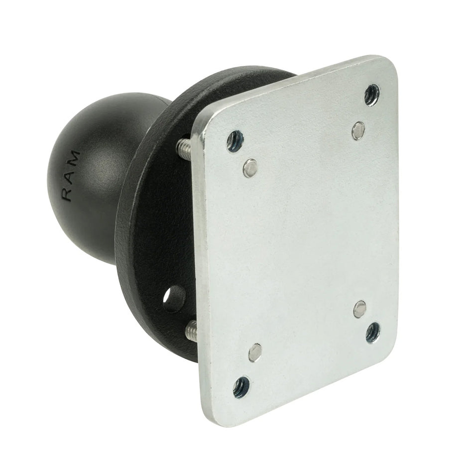 RAM Mount DrillDown Dashboard Ball Base wBacking Plate  C Size RAM2022252U