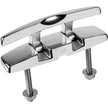 SeaDog 6 Rectangle SS Folding Cleat wHex Bolts 0411361
