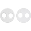SeaDog 4 Gauge Power Socket Adapter Mounting Plate  White 4261041
