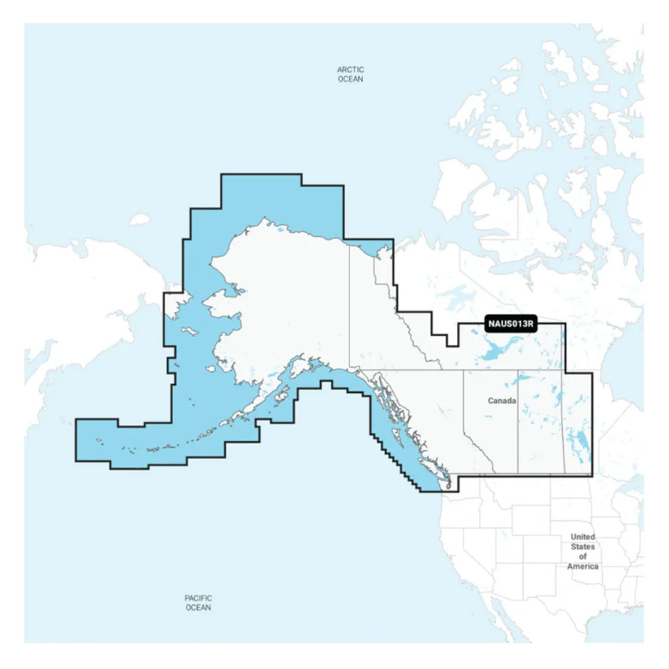 Navionics NAUS013R  Canada West  Alaska  Navionics 010C146730