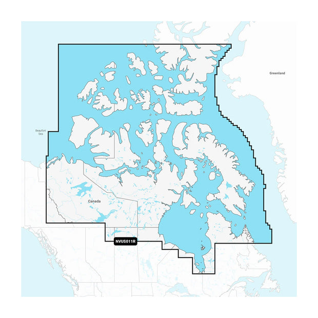 Garmin Navionics Vision NVUS011R Canada North 010C145400
