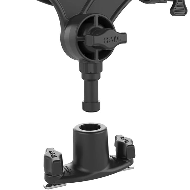RAM Mount RAM ROD JR Fishing Rod Holder wDual TBolt Track Base RAP434421