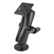 RAM Mount RAM Double Ball Mount w75 x 75mm VESA Plate  Jam Nut  Medium RAMD101UMI12461