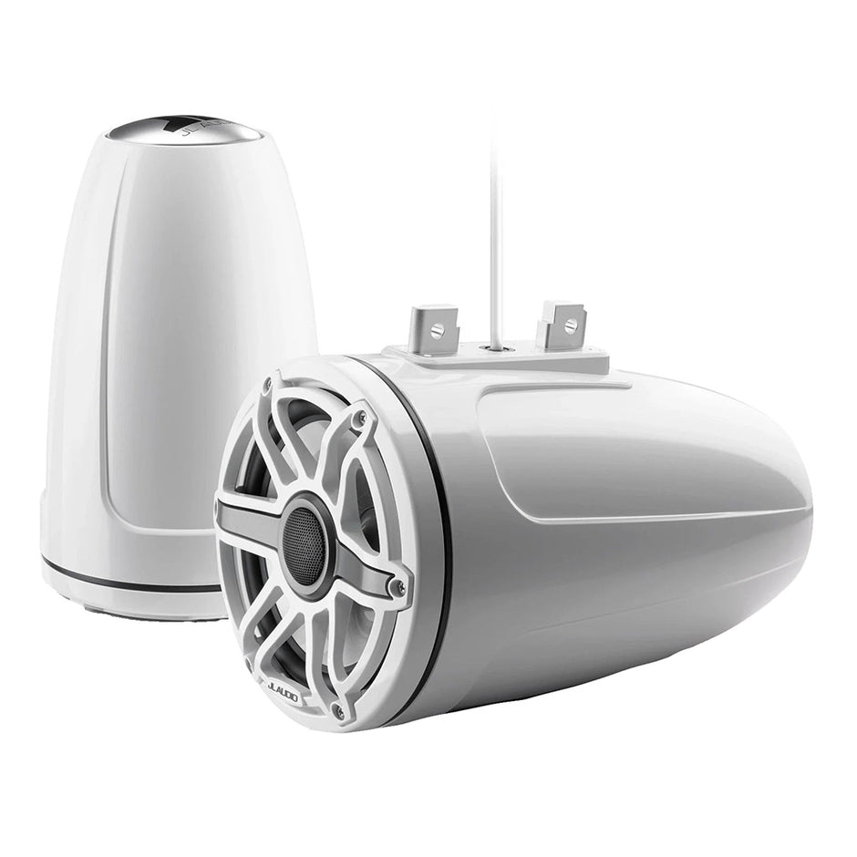 JL Audio M6 Series 77 Enclosed Tower Coaxial System wGloss White Sport Grille  M6770ETXv3GwSGwGw 0100327700