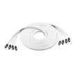 JL Audio 4 Channel 25 Marine Audio RCA Cable  XMDWHTAIC425 0101347500