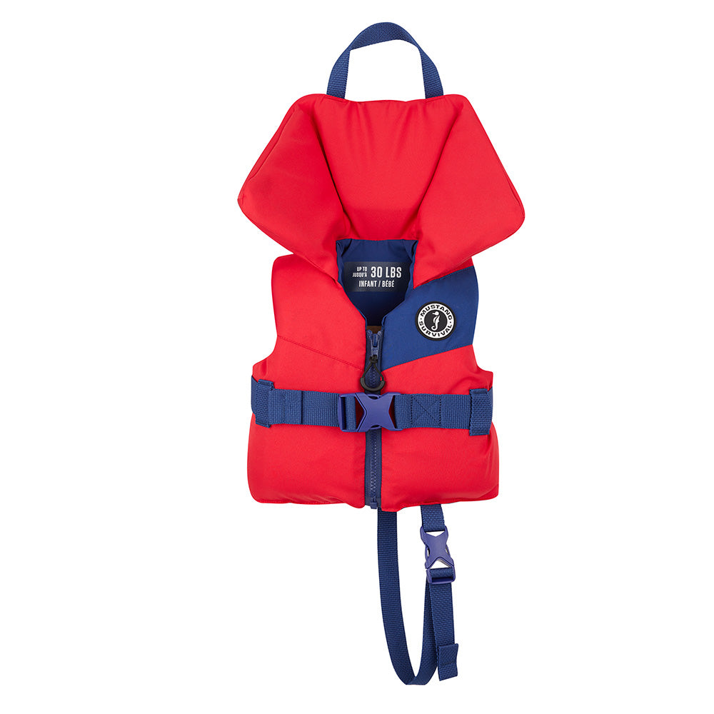 Mustang Lil Legends Infant Foam Vest  RedNavy MV3251570