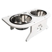 Deep Blue Marine Small Starboard Dog Dish wBowls  512 Tall DTS