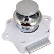 SeaDog Push Button Rim Latch  Chrome Plated Brass 2243001