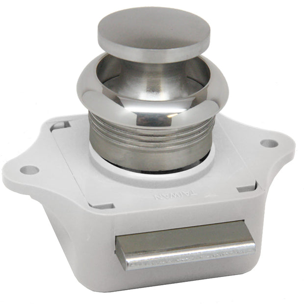 SeaDog Push Button Rim Latch  Stainless SteelPlastic Housing 2253001