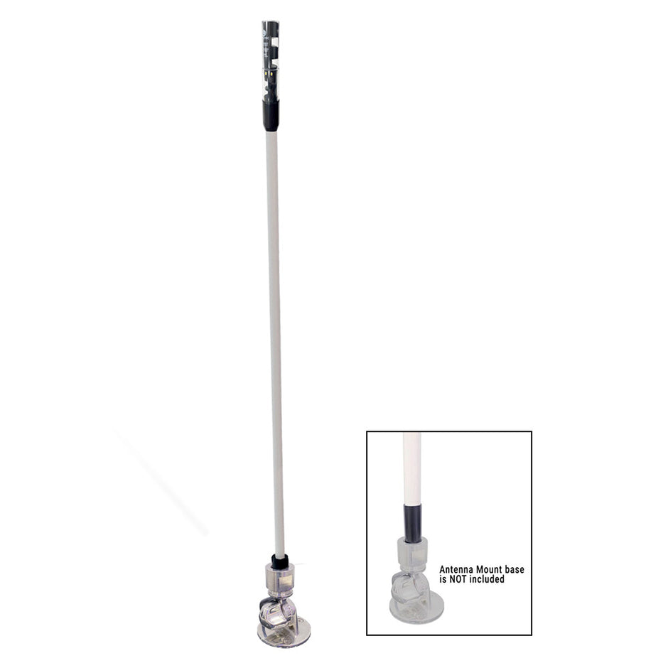 Lumitec Contour Masthead Combo Light wAntenna Mount Antenna Mount Base Not Included 101904