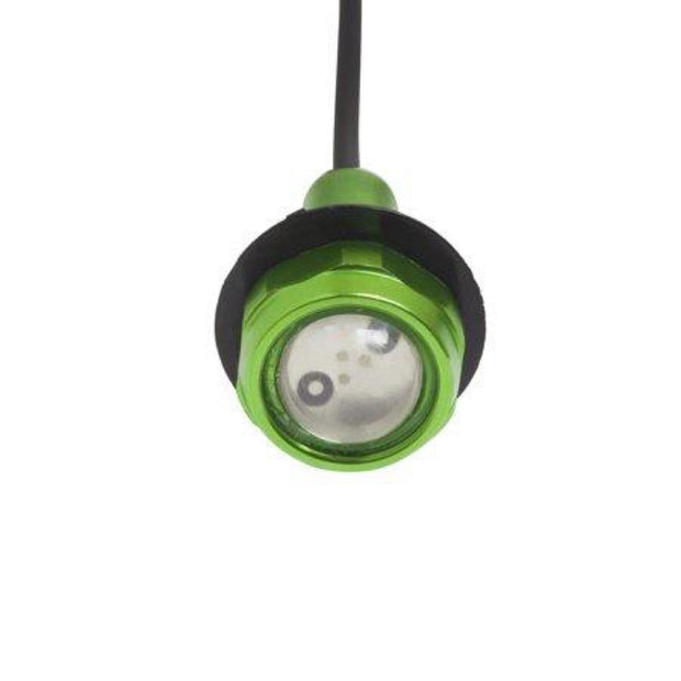 CP Yak-Power 2-Piece Super Bright LED Button Light Kit green
