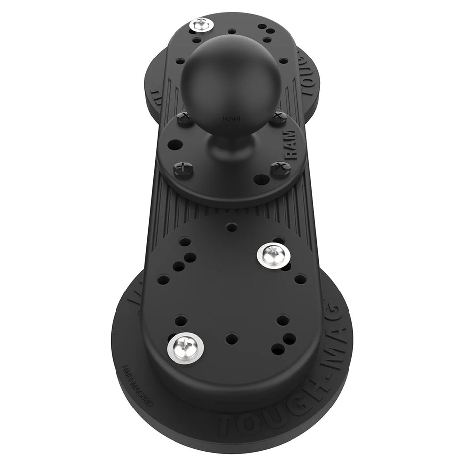 RAM Mount RAM ToughMag Double Magnetic Ball Base RAM202333MAG88U