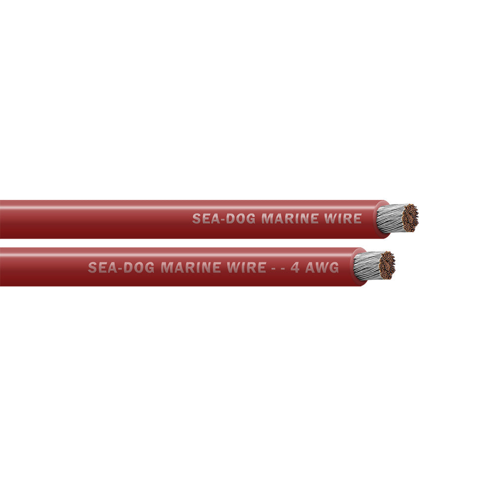SeaDog 4 AWG Red Battery Cable  100 8004022