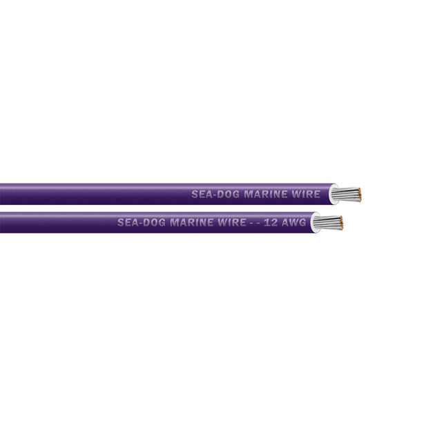 SeaDog 12 AWG Purple Primary Wire  400 8012106