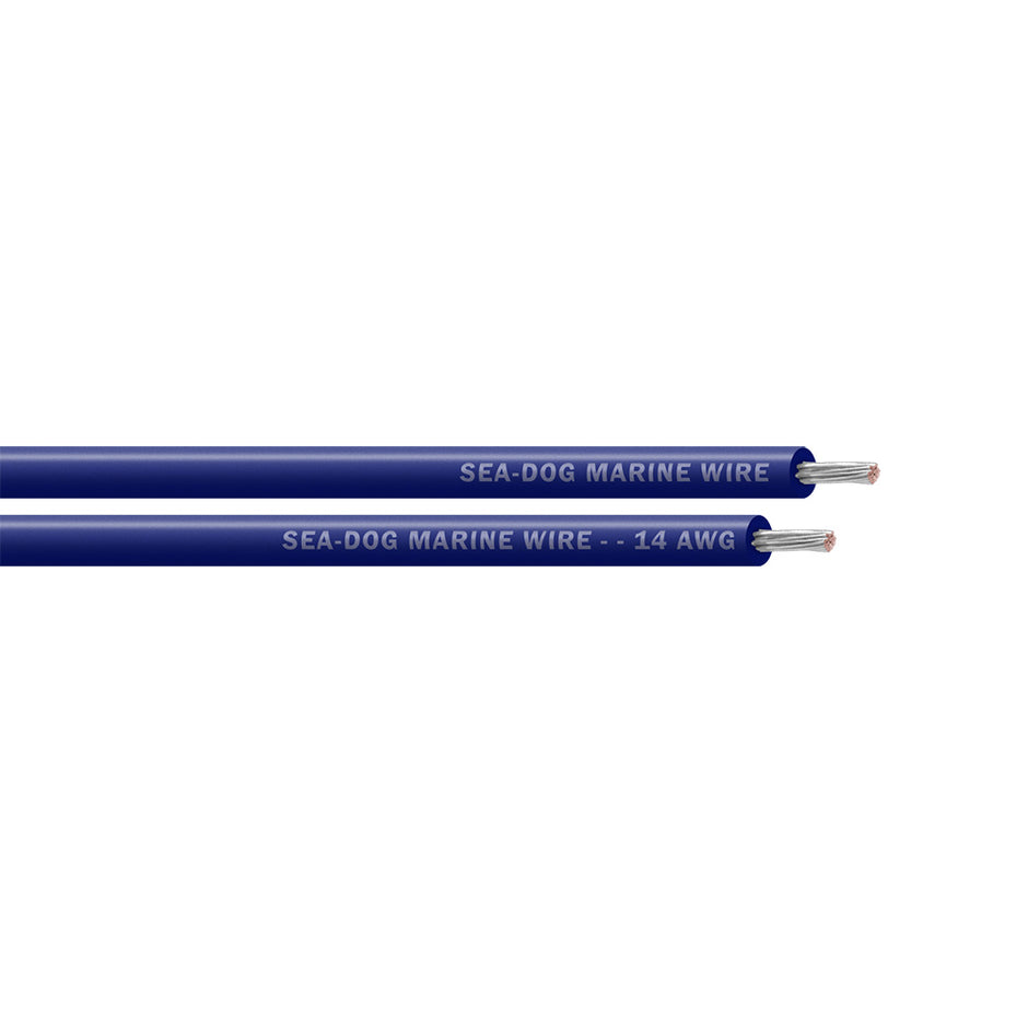 SeaDog 14 AWG Dark Blue Primary Wire  25 8014060