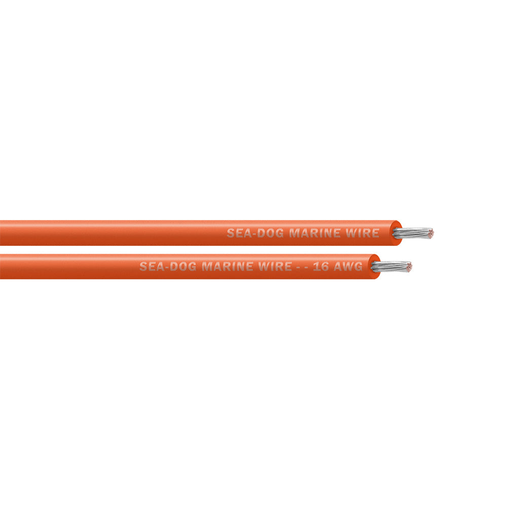 SeaDog 16 AWG Orange Primary Wire  250 8016084
