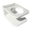 Deep Blue Marine Side Mount Single Drink Holder  Suction Cup Mount  White SSDH
