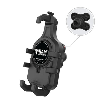 Ram Mount RAM QuickGrip Pro Phone Holder wBall  Vibration Damper RAMHOLPD5BVU
