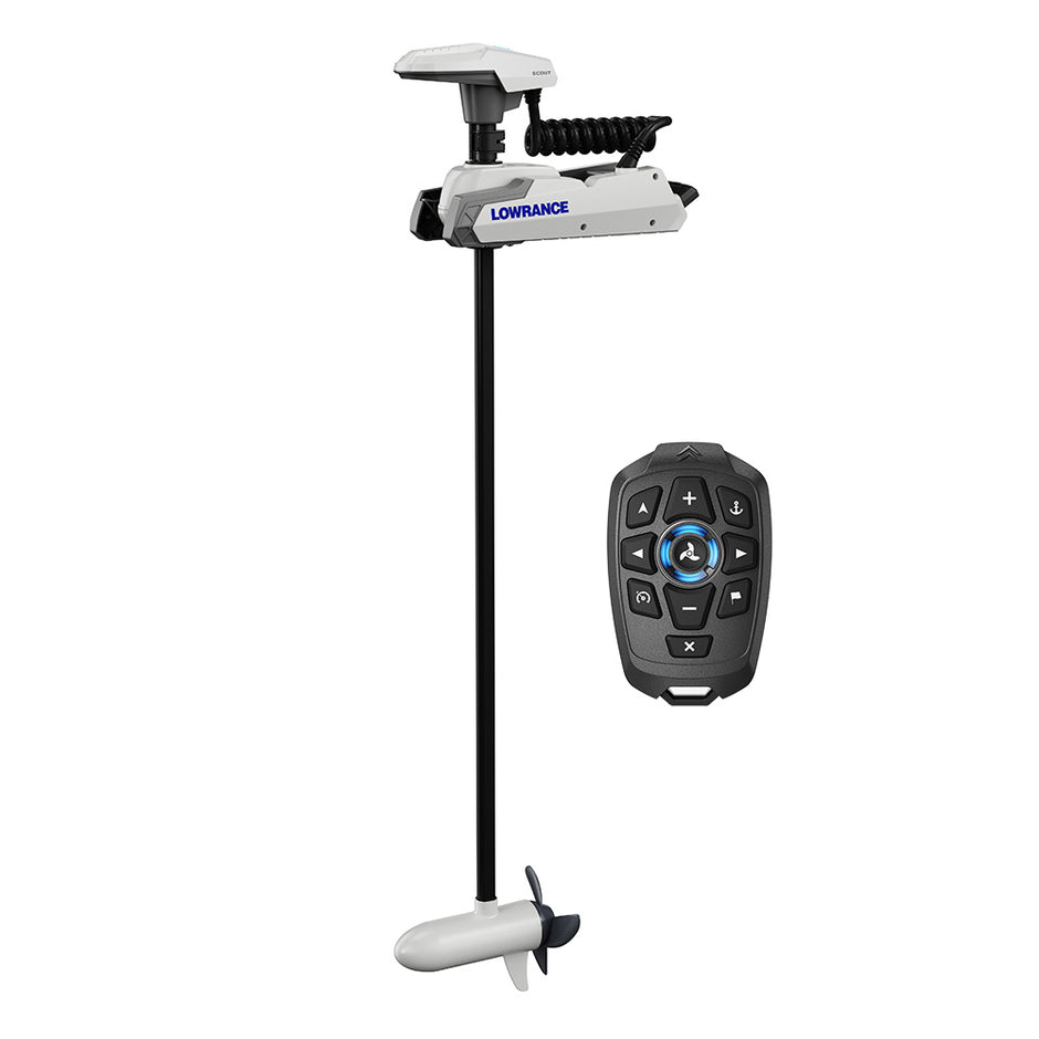 Lowrance Scout Trolling Motor  SW  12V  60 Shaft wGPS  Compact Remote 00016269001