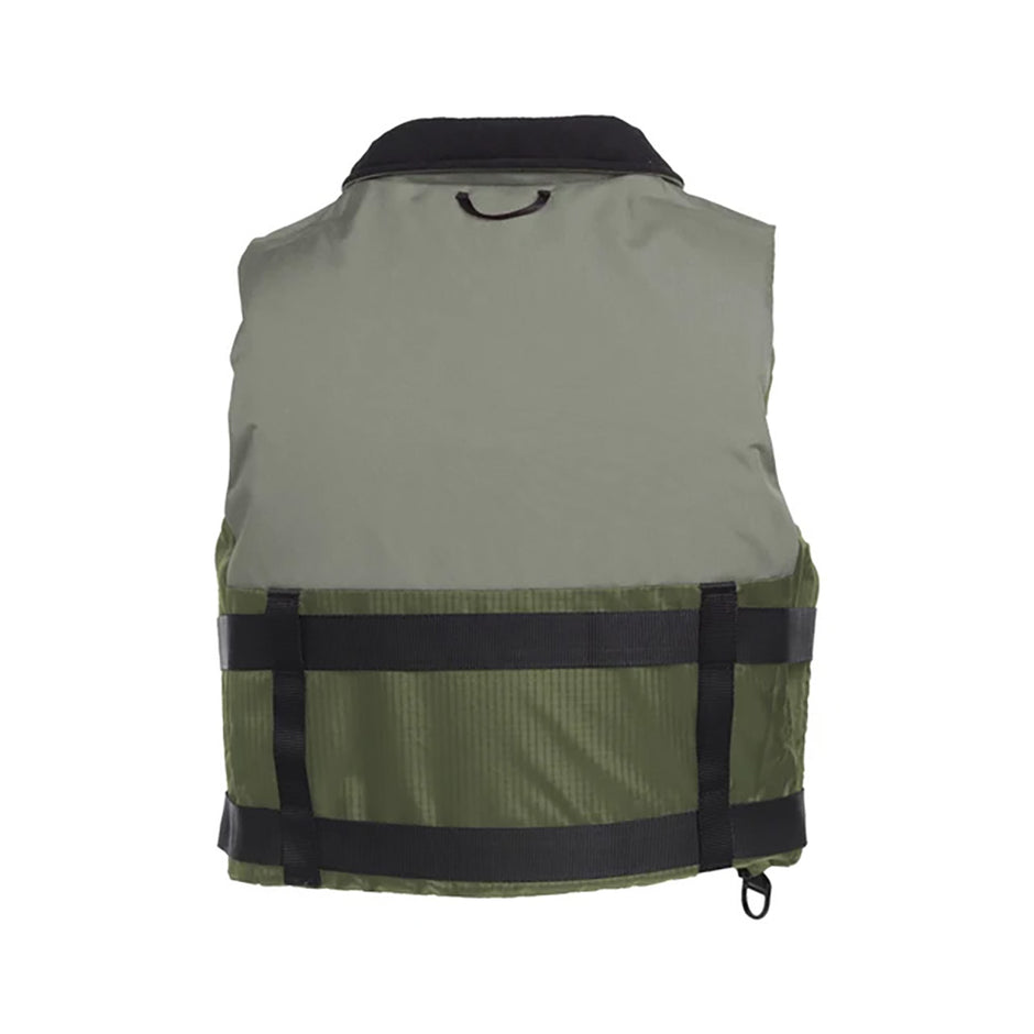 Mustang Accel Foam Vest  GreenGrey  Small MV4627833S