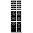 Blue Sea 8030 DC Panel Basic 30 Label Set 8030