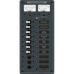 Blue Sea 8082 DC 10 Position Toggle Branch Circuit Breaker Panel 8082