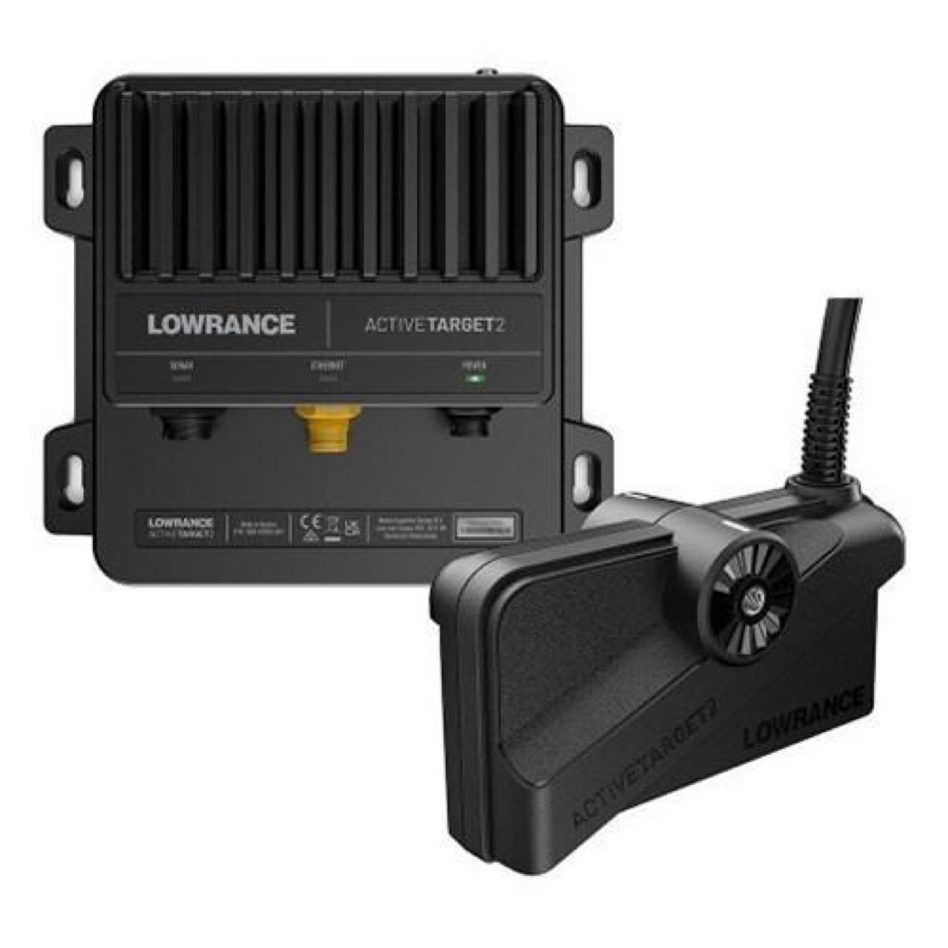 Lowrance Activetarget 2 Module + Transducer + Mounts