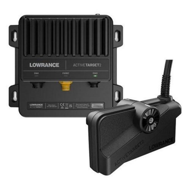 Lowrance Activetarget 2 Module + Transducer + Mounts