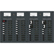 Blue Sea 8086 AC 3 Sources 12 PositionsDC Main 19 Position Toggle Circuit Breaker Panel  White Switches 8086