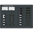 Blue Sea 8076 AC Main 11 Positions Toggle Circuit Breaker Panel  White Switches 8076