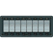 Blue Sea 8261 Waterproof Panel 8 Position  Slate Grey 8261