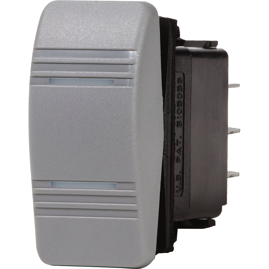 Blue Sea 8232 Water Resistant Contura III Switch  ONOFFON  Grey 8232