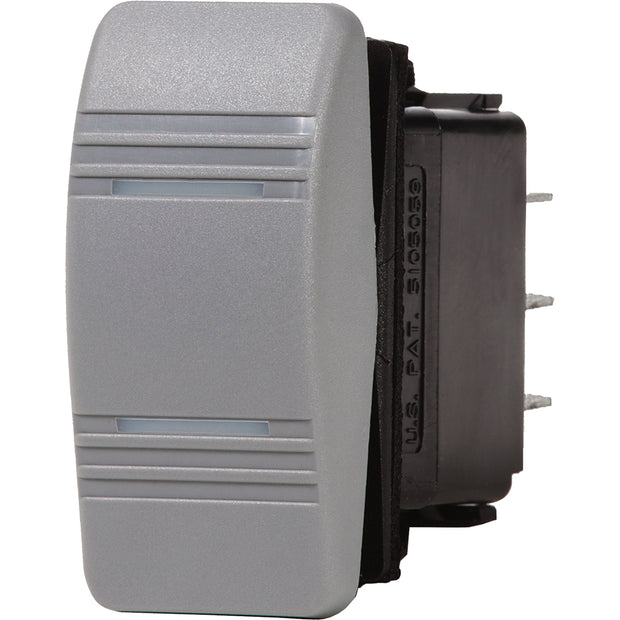 Blue Sea 8232 Water Resistant Contura III Switch  ONOFFON  Grey 8232