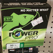 PowerPro Braided Fishing Line, 50lb x 150yd Grn