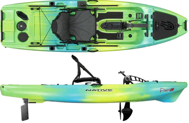 foot pedal for kayak Slayer Propel 10 LTE Sublime
