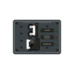 Blue Sea 8032 AC Toggle Source Selector 120V AC  30AMP  White Switches 8032