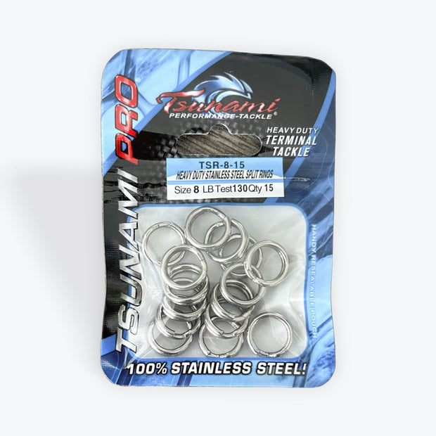 Tsunami Pro Heavy Duty Split Rings