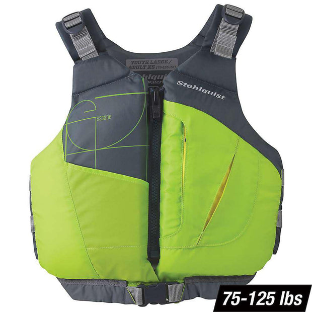 Stohlquist Escape Youth Lifejacket-Lime-Youth (B07Bgx4QRN)