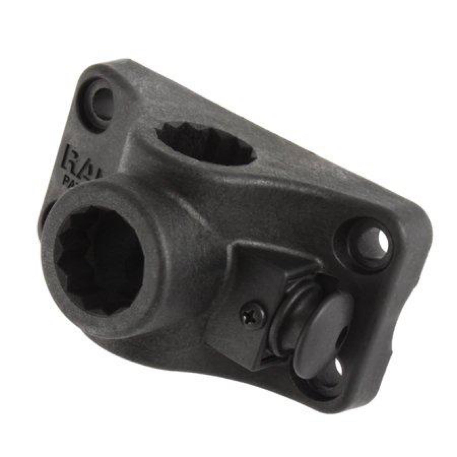 RAM® Combination Bulkhead/Flat Surface Base with Plunger for Spline Posts Ram-114bmpu