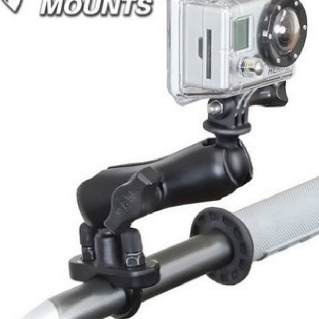 CP RAM 1" Diameter Ball with Custom GoPro Hero Adapter