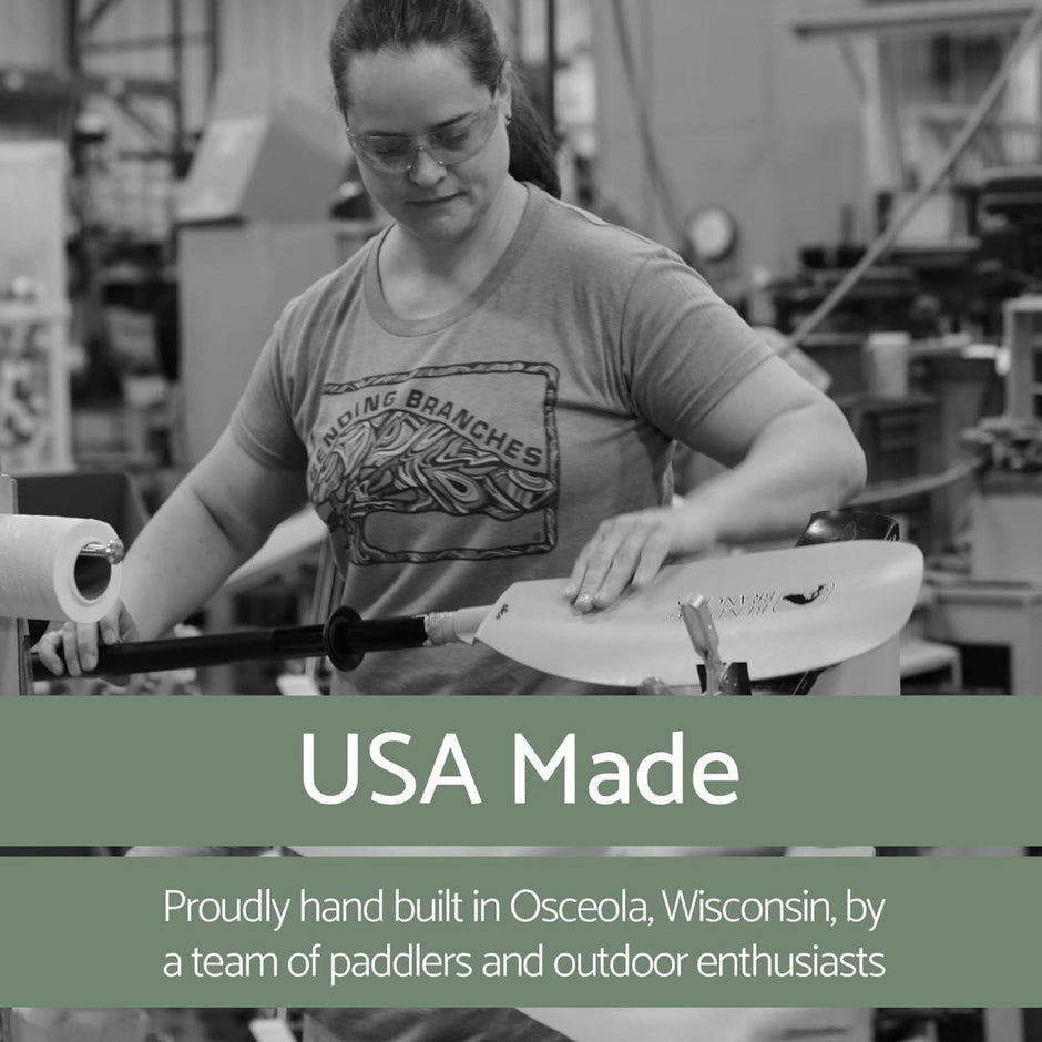 Bending Branches Angler Drift Kayak Fishing Paddle 270 cm Green