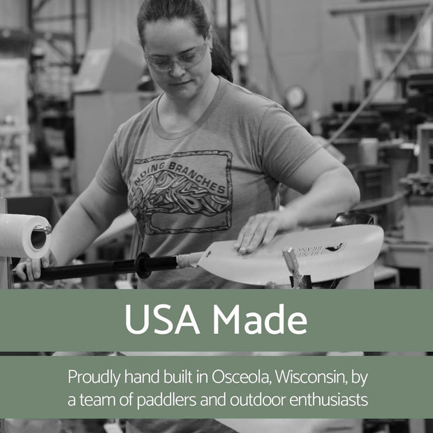 Bending Branches Angler Drift Kayak Fishing Paddle 270 cm Green