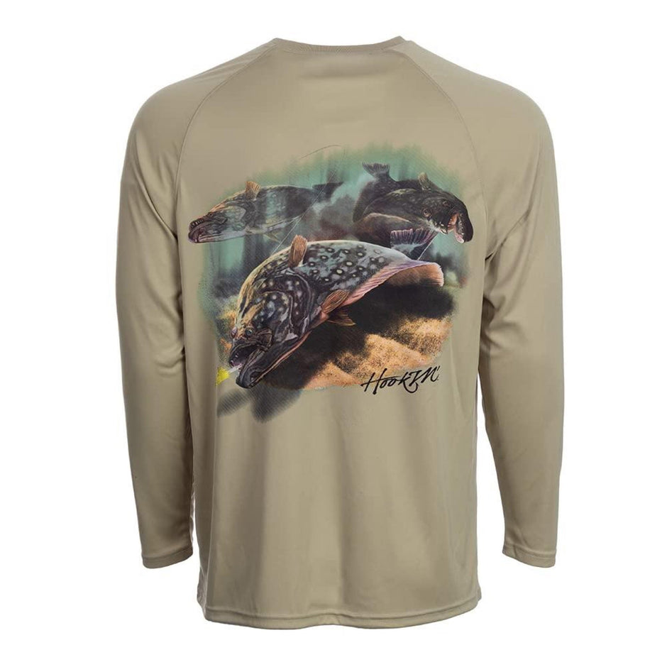 Bimini Bay Outfitters Ltd Hook Mens Long Sleeve Fishing Shirt