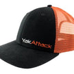 Trucker Cap in Black/Orange by Yakattack