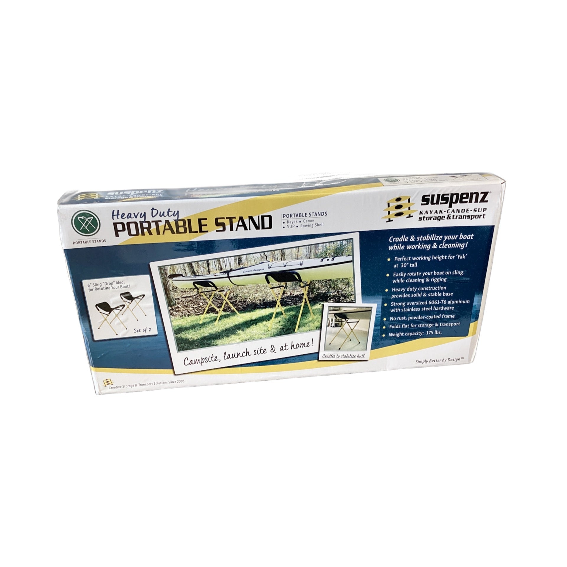 Suspenz Heavy Duty Portable Kayak Stand (22-1830)