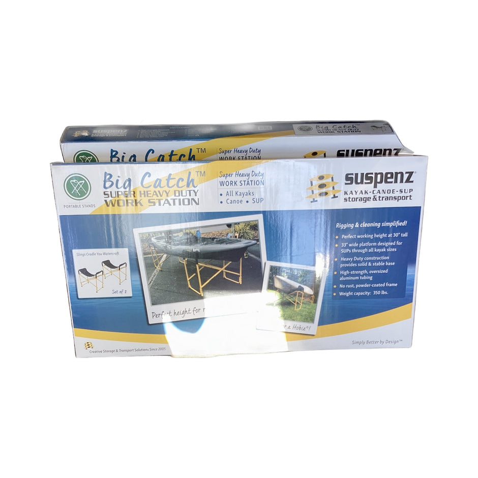 Suspenz Kayak Canoe Stand, Big Catch Super Duty Work Station