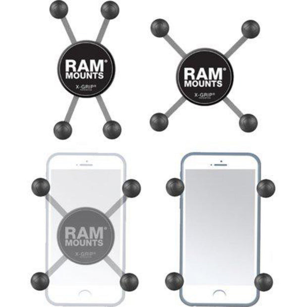 CP RAM Mount Cradle Holder for Universal X-Grip Cellphone/Iphone with 1-Inch Ball ram-hol-un7bu