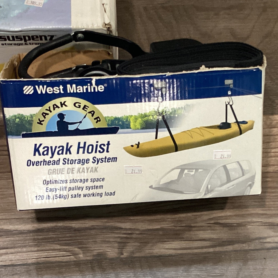 CP West Marine Kayak Hoist System