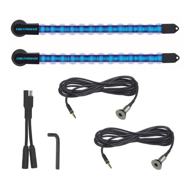 CP Yak-Power 2-Piece LED Kayak Lights Kit blue